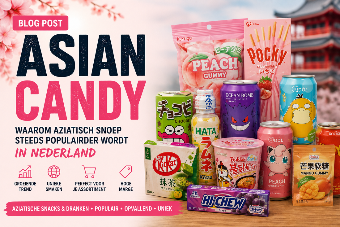 Waarom Asian Candy Steeds Populairder Wordt In Nederland