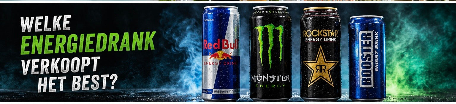 Welke energiedrank verkoopt het best?