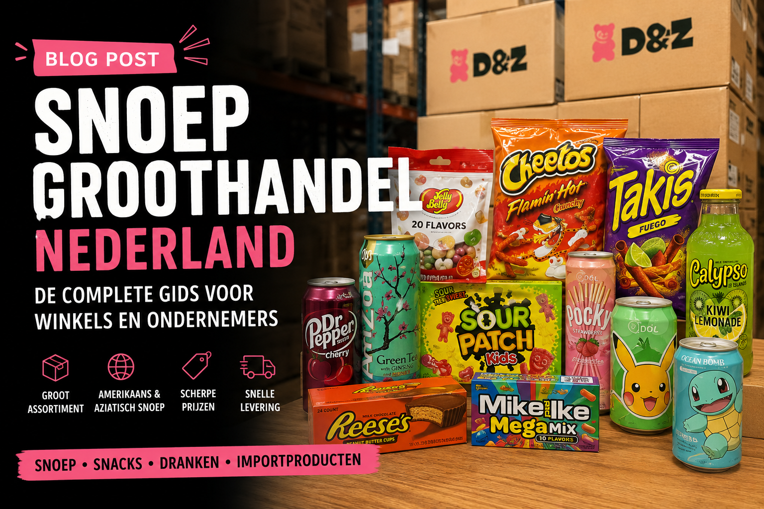 Snoep Groothandel Nederland: De Complete Gids Voor Winkels en Ondernemers