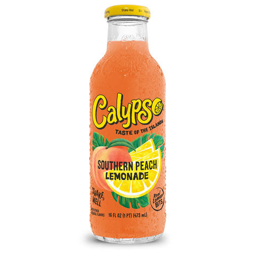 Calypso Southern Peach Lemonade 12 x 16oz