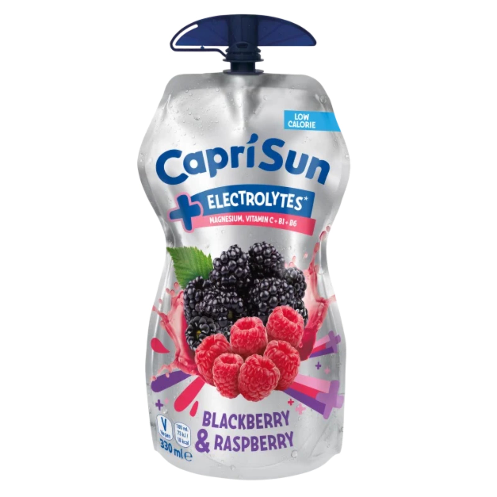 Capri Sun+Electrolytes Blackb & Raspb 15x33cl