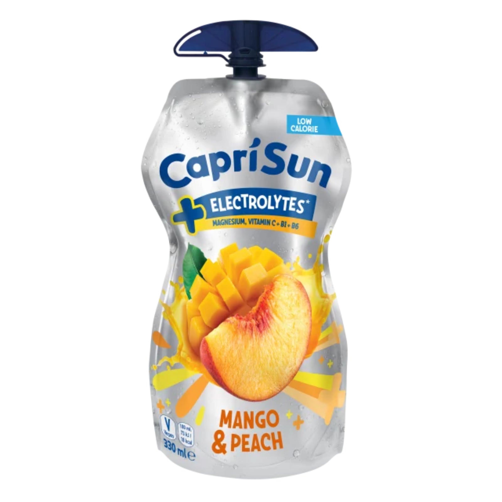 Capri Sun+ Electrolytes Mango & Peach 15x33cl