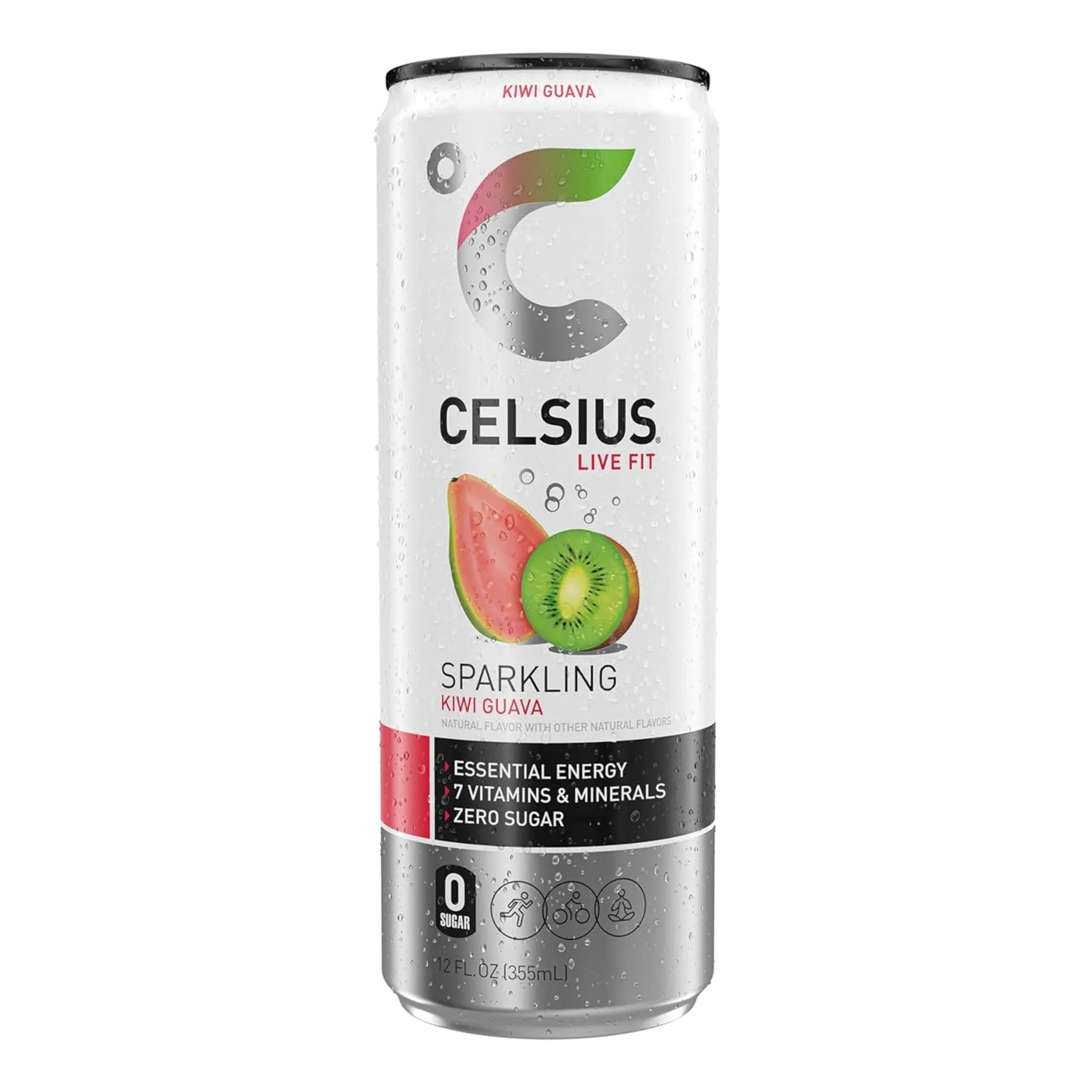 Celsius Kiwi Guava 12x25 cl blik