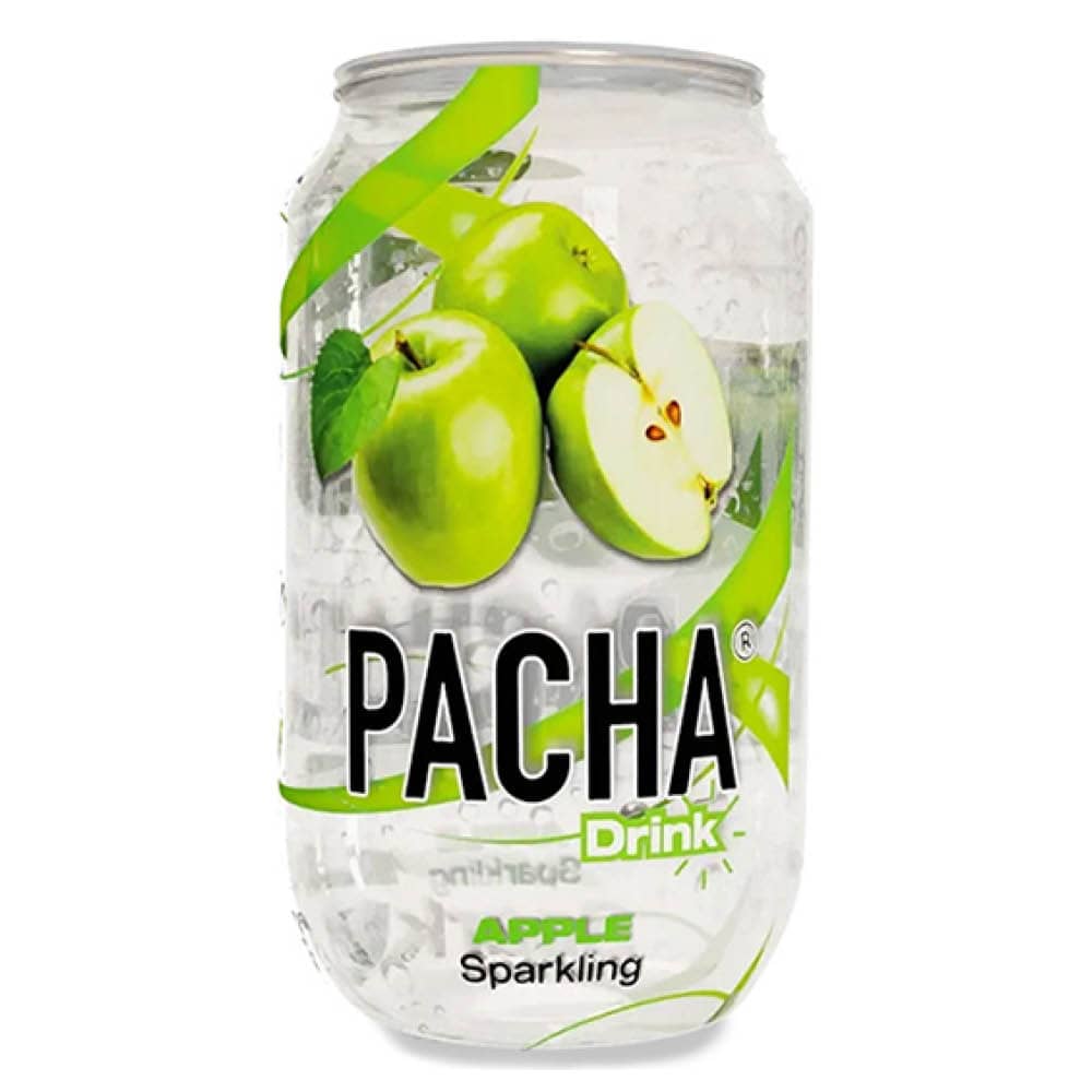 Pacha drink green apple 330ml tray 24 stuks appel frisdrank groothandel