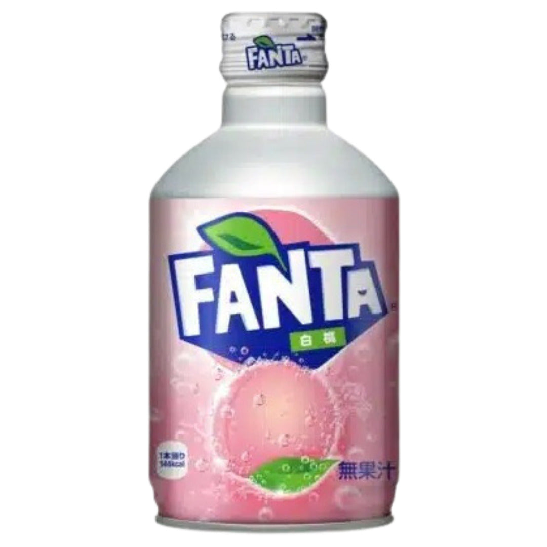 Fanta Peach Metal Bottle Japan 24x300ml