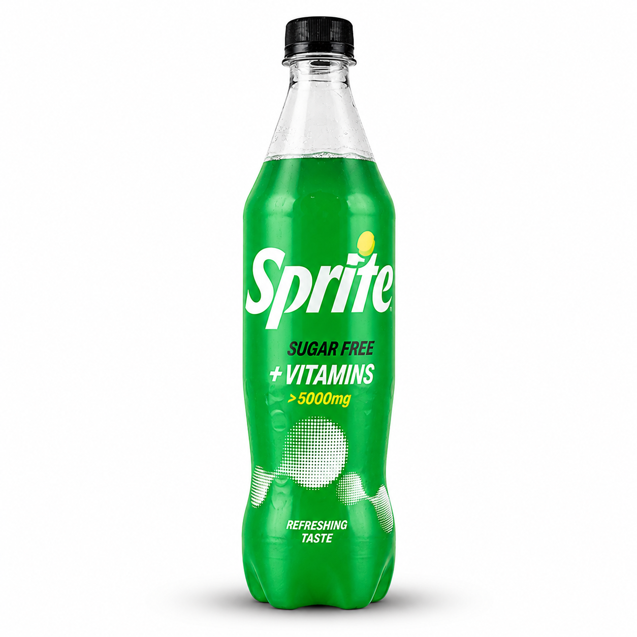 sprite fiber vitamins zero ice lemon asia 500ml fles tray