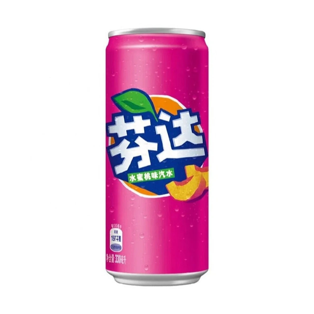 Fanta China Peach 12x330 ml (Imported Asia)